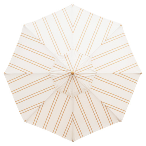 2.1m 2 Stripes Market Umbrella