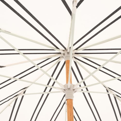 2.3m Amalfi Striped Beach Umbrella