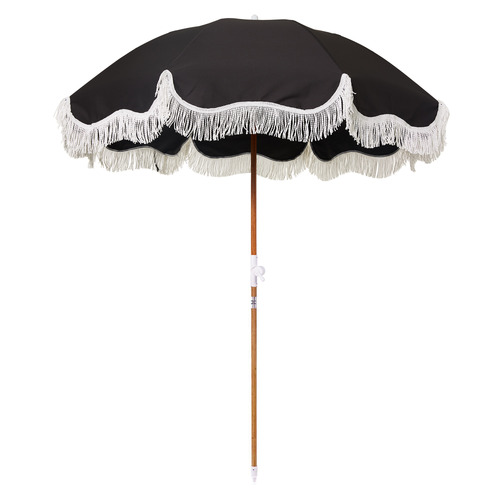 1.9m Black Beach Umbrella