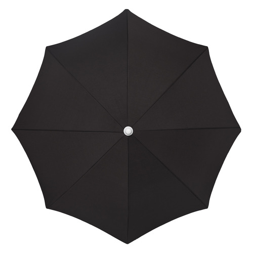 1.9m Black Beach Umbrella