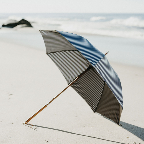 Laurens Striped Rain Umbrella
