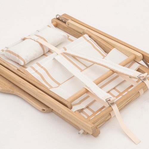 Vikare Striped Foldable Beach Chair