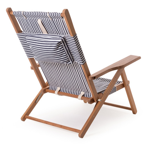 Laurens Striped Foldable Beach Chair