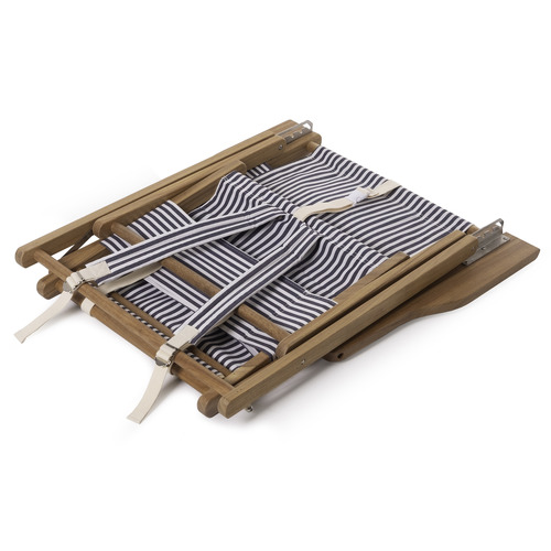 Laurens Striped Foldable Beach Chair