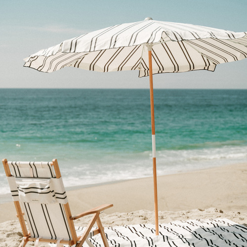 Vikare Striped Foldable Beach Chair