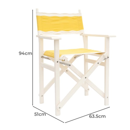 Riviera Outdoor Director's Chair