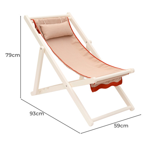 Rivie Outdoor Sling Chair Temple & ster