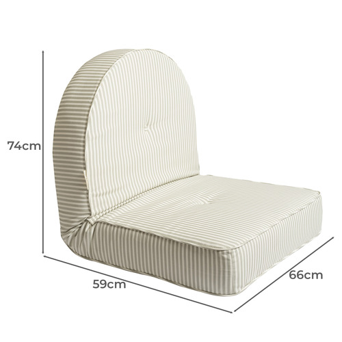 Laurens Reclining Pillow Lounger