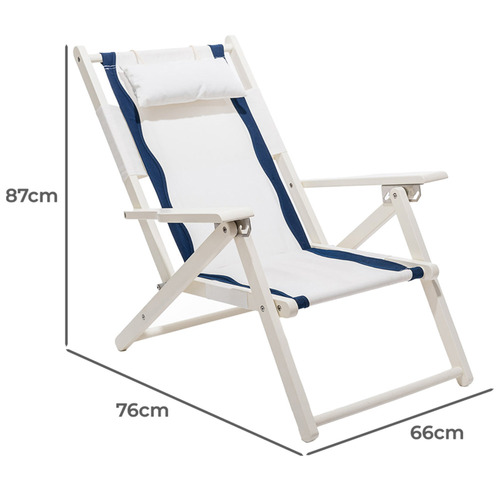 Rivie Foldable Beach Chair