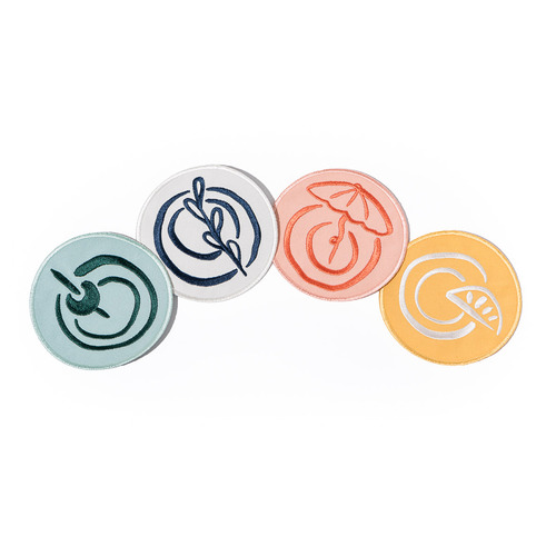 8 Piece Rivie Coaster Set