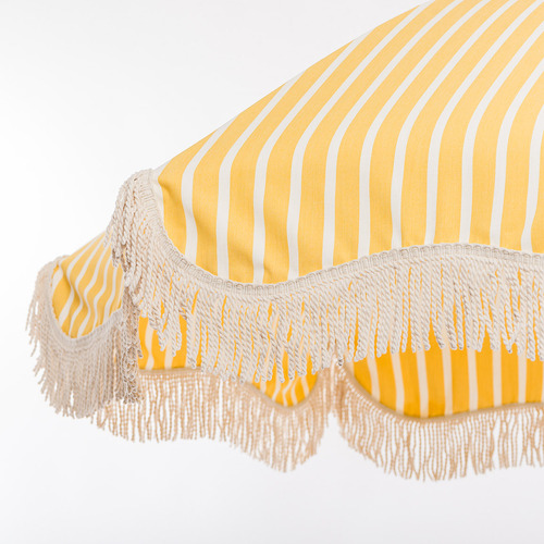 2.13m Monaco Stripe Beach Umbrella