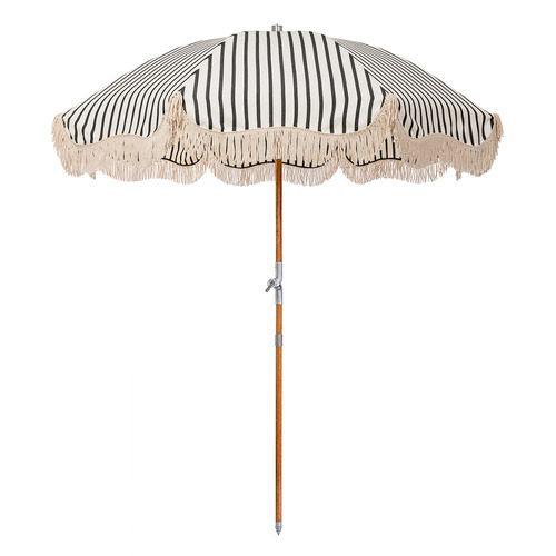 2.13m Monaco Stripe Beach Umbrella