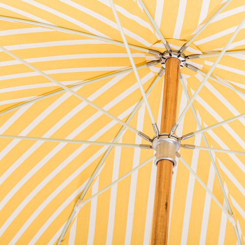 2.13m Monaco Stripe Beach Umbrella