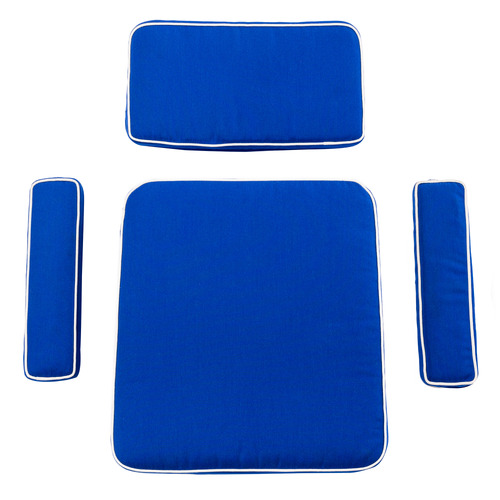 4 Piece Rivie Outdoor Chair Cushion Set