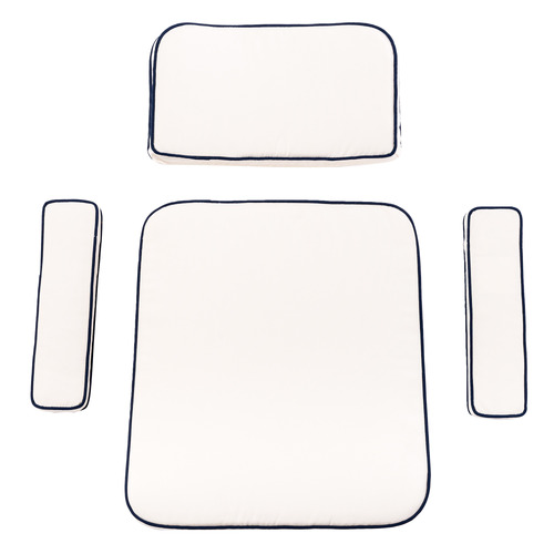 4 Piece Rivie Outdoor Chair Cushion Set
