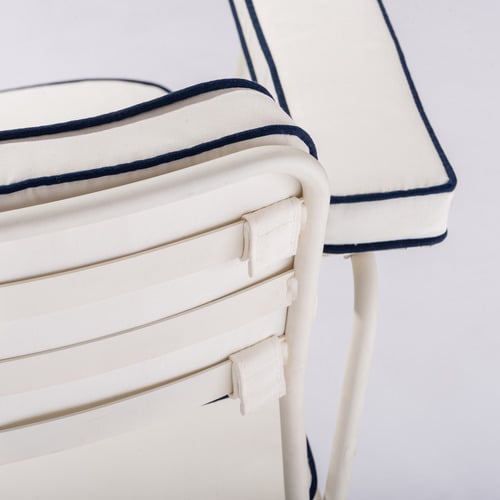 4 Piece Rivie Outdoor Chair Cushion Set