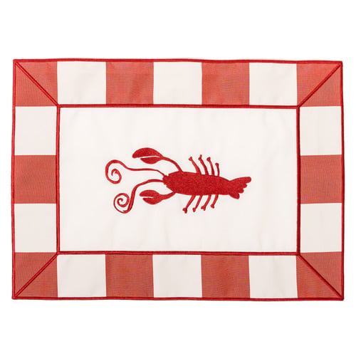 4 Piece Crew Cotton Canvas Placemat Set