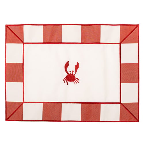 4 Piece Crew Cotton Canvas Placemat Set