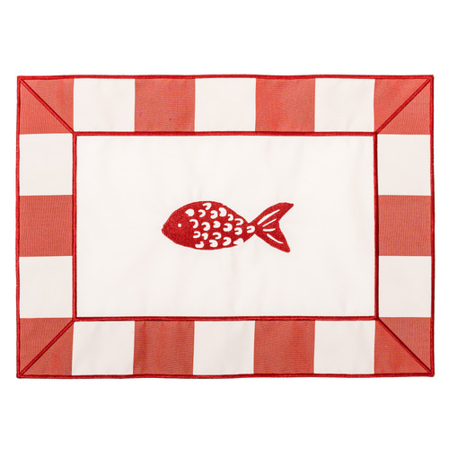 4 Piece Crew Cotton Canvas Placemat Set