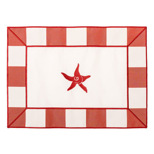 4 Piece Crew Cotton Canvas Placemat Set