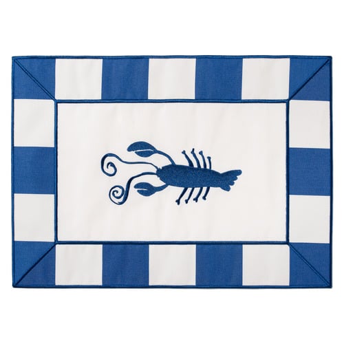 4 Piece Crew Cotton Canvas Placemat Set