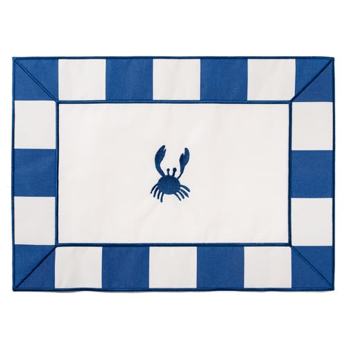 4 Piece Crew Cotton Canvas Placemat Set