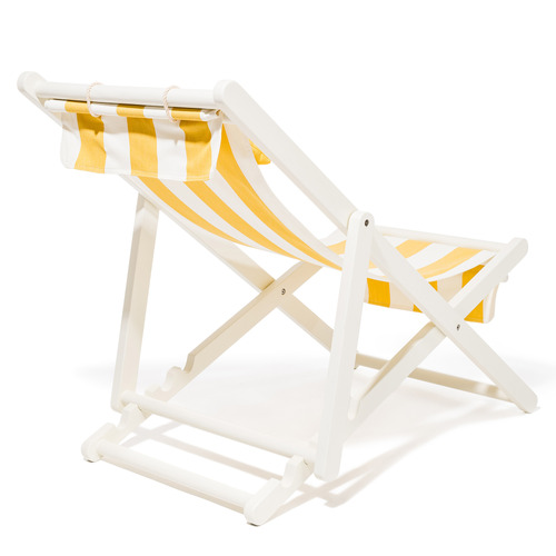 Crew Teak Wood Sling Chair