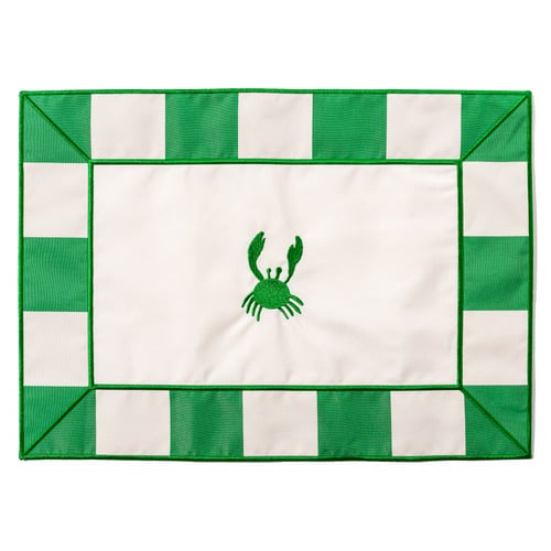 4 Piece Crew Cotton Canvas Placemat Set