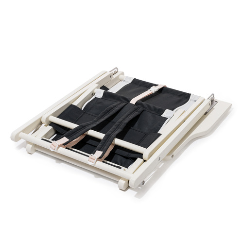 Black & White Rivie Foldable Beach Chair