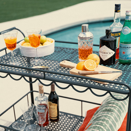 Al Fresco Bar Cart