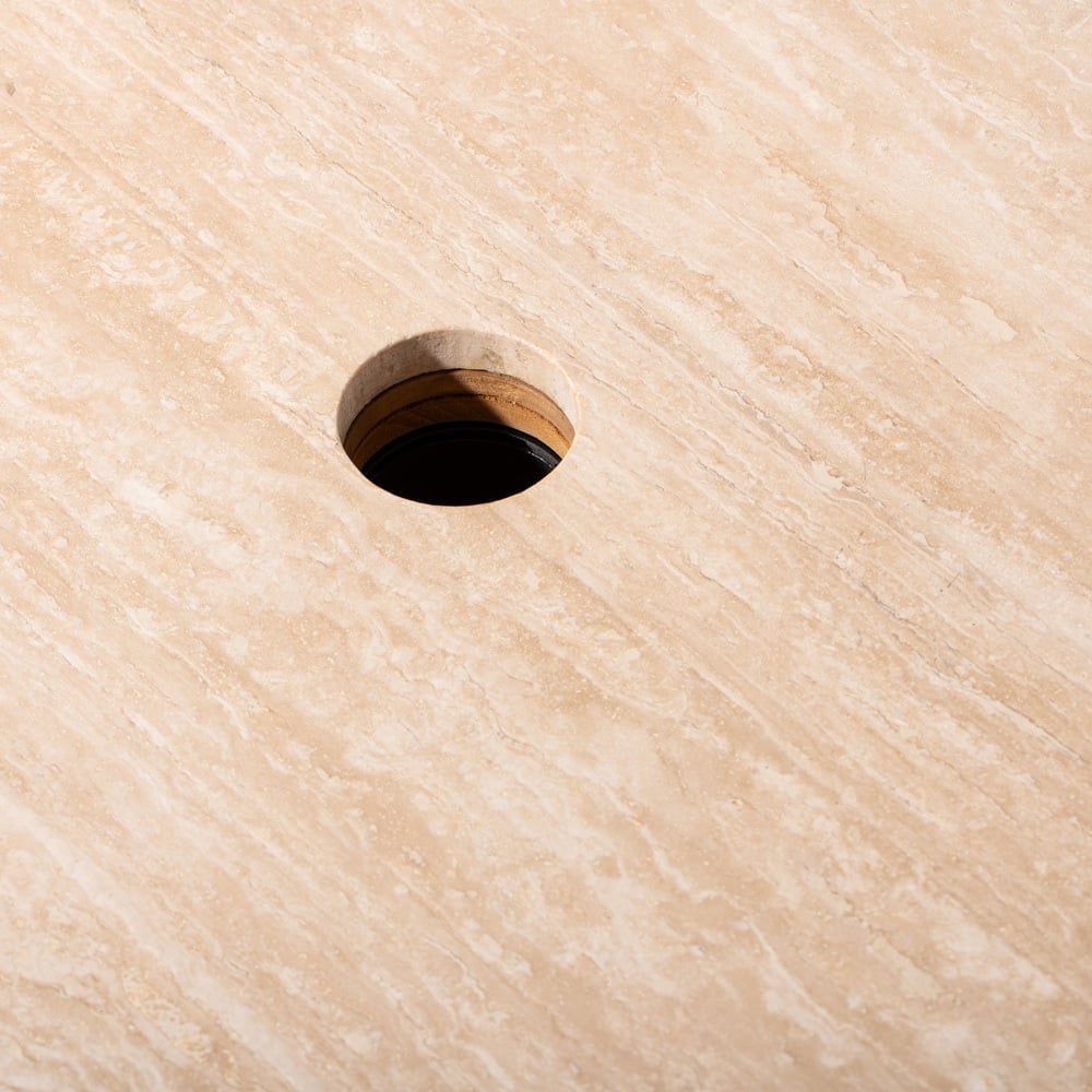Daisy Teak Wood Outdoor Coffee Table
