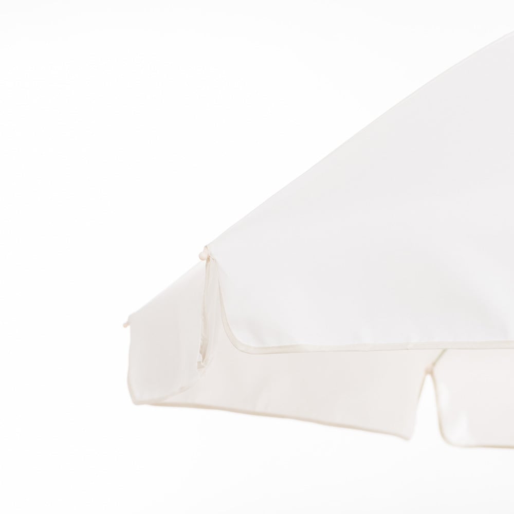 2.1m Antique White Market Umbrella