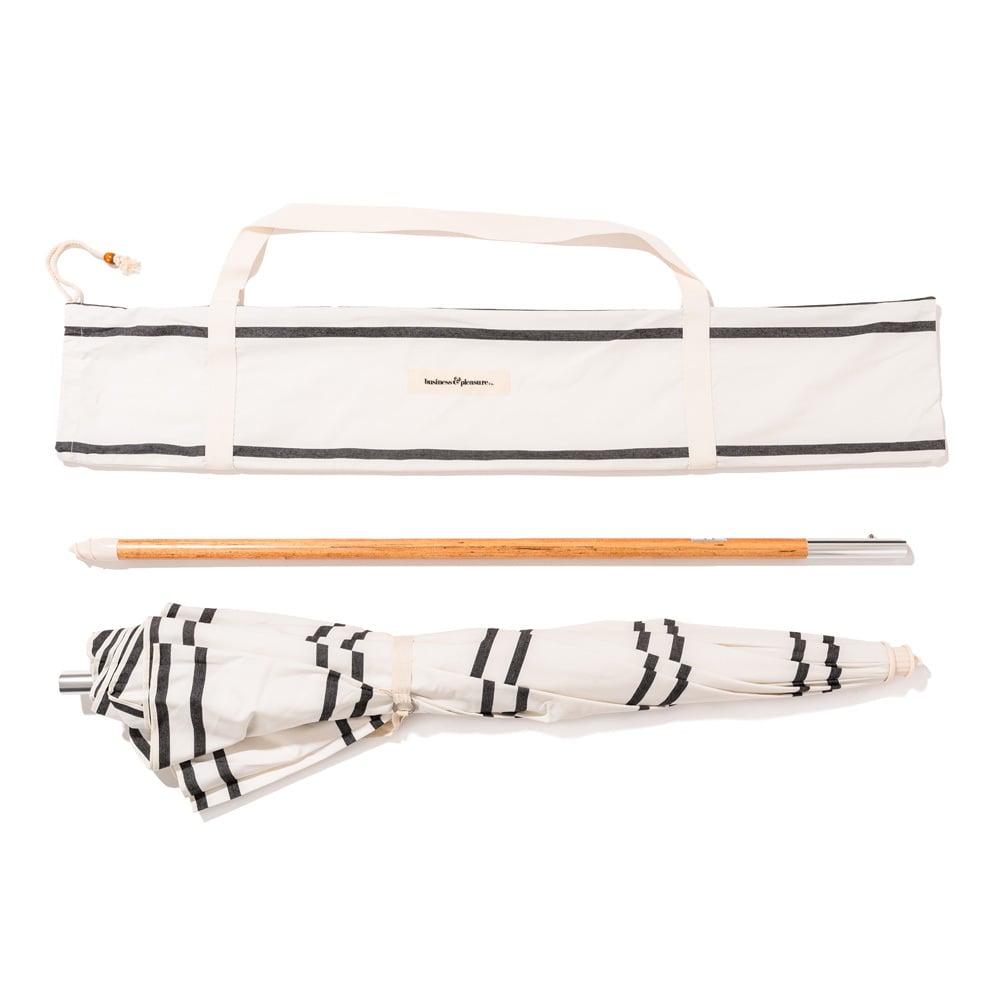 2.1m Black Malibu Market Umbrella