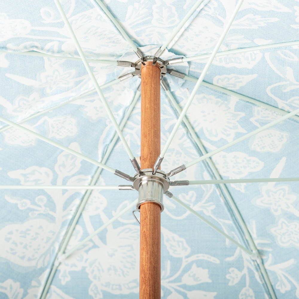 2.1m Bay Blue Hanalai Beach Umbrella