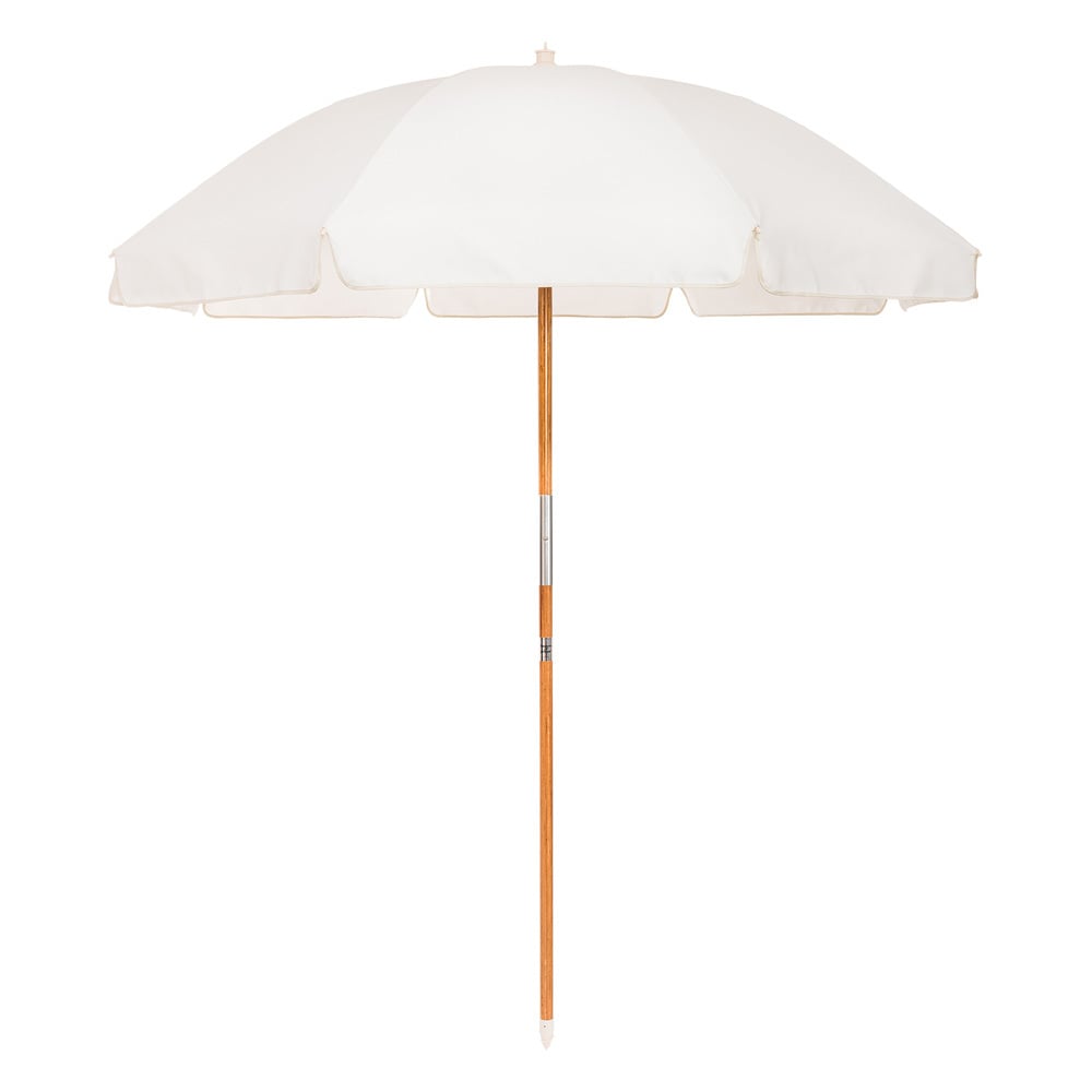 2.1m Antique White Market Umbrella
