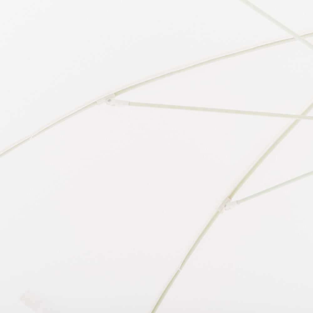 2.1m Antique White Market Umbrella
