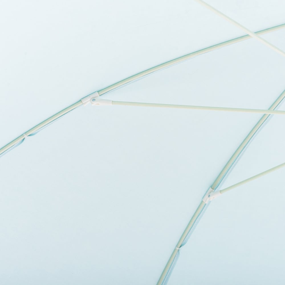 2.1m Blue Santorini Market Umbrella