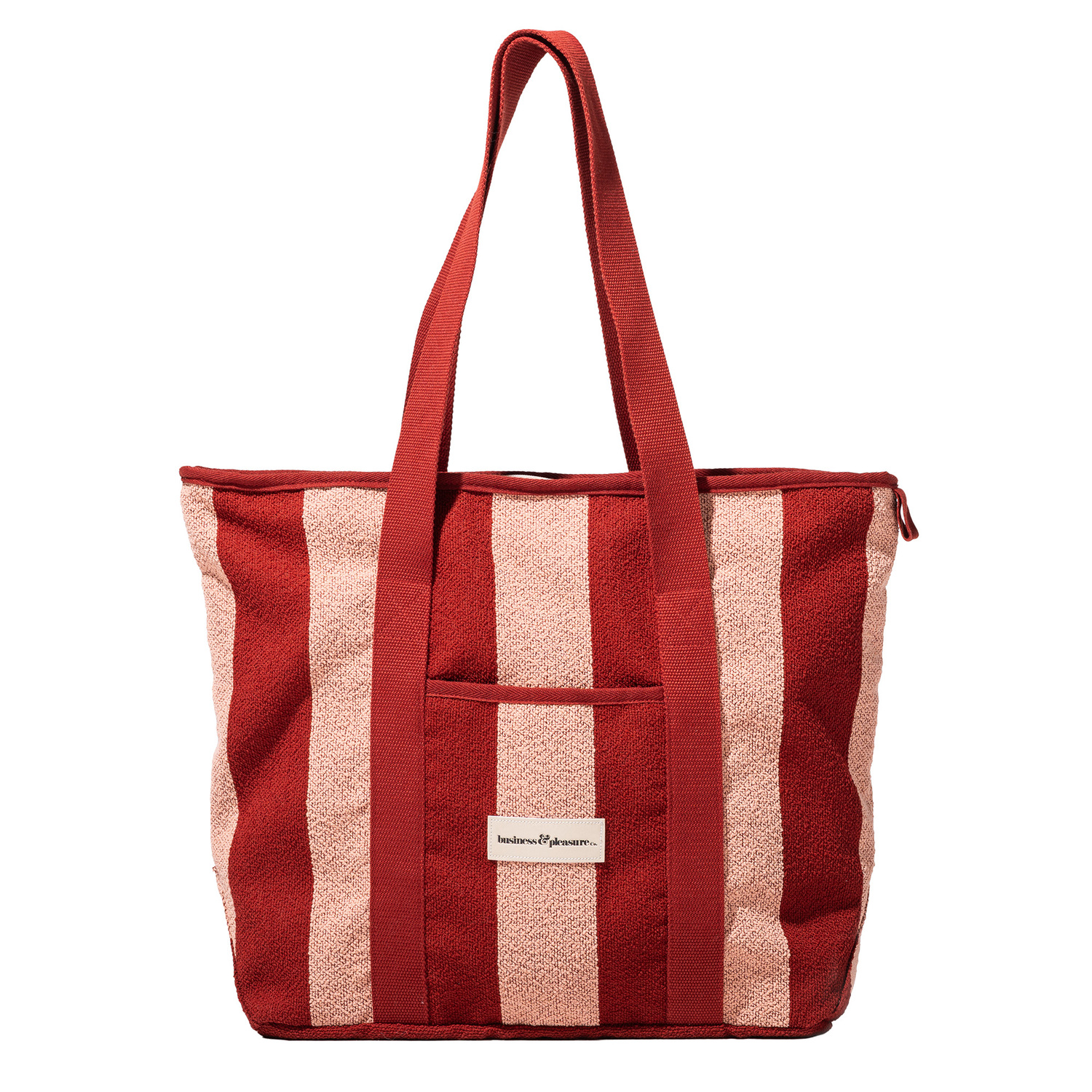 52cm Terry Striped Beach Bag