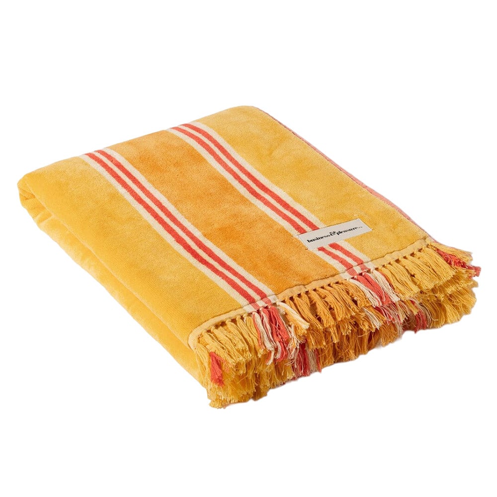Bistro Cotton Beach Towel