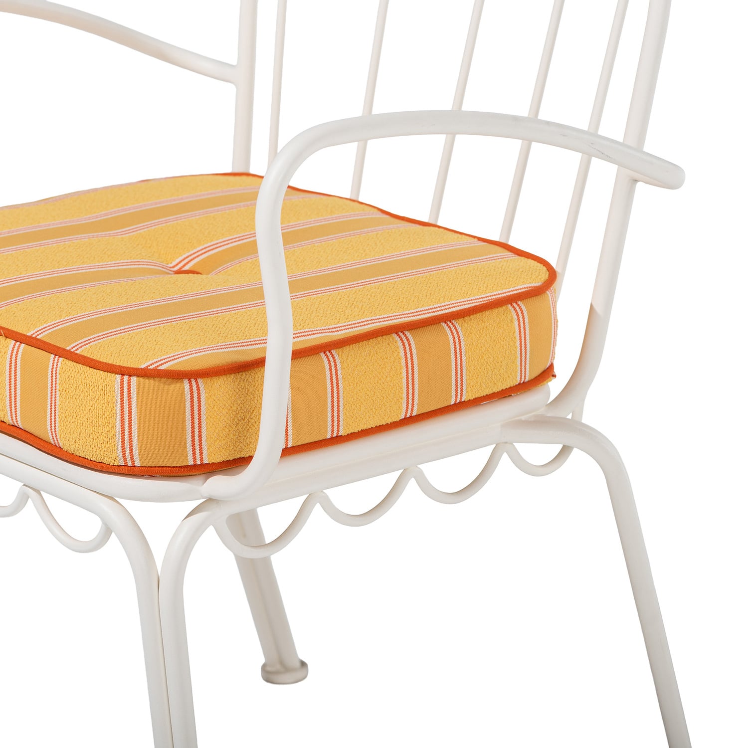 Al Fresco Bistro Papaya Outdoor  Chair Pad