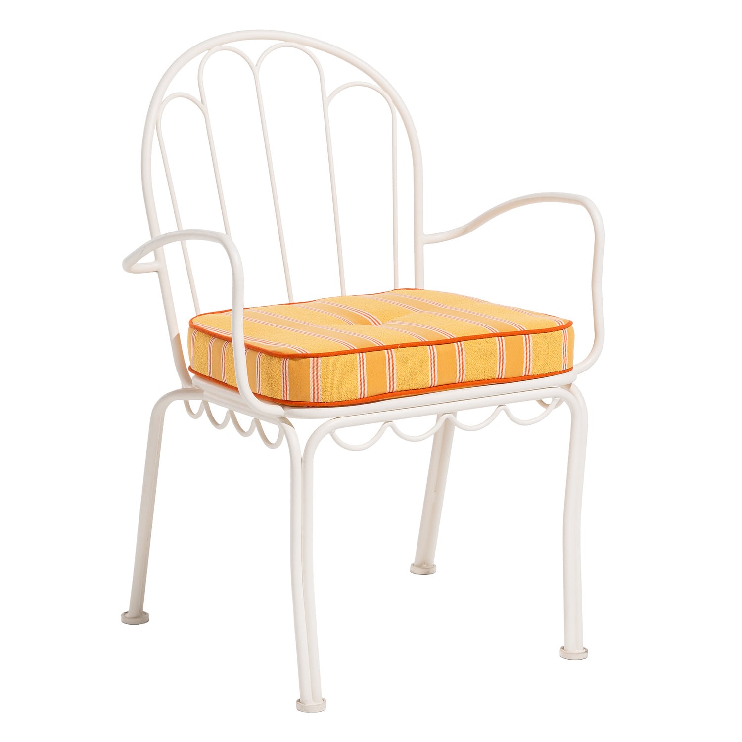 Al Fresco Bistro Papaya Outdoor  Chair Pad