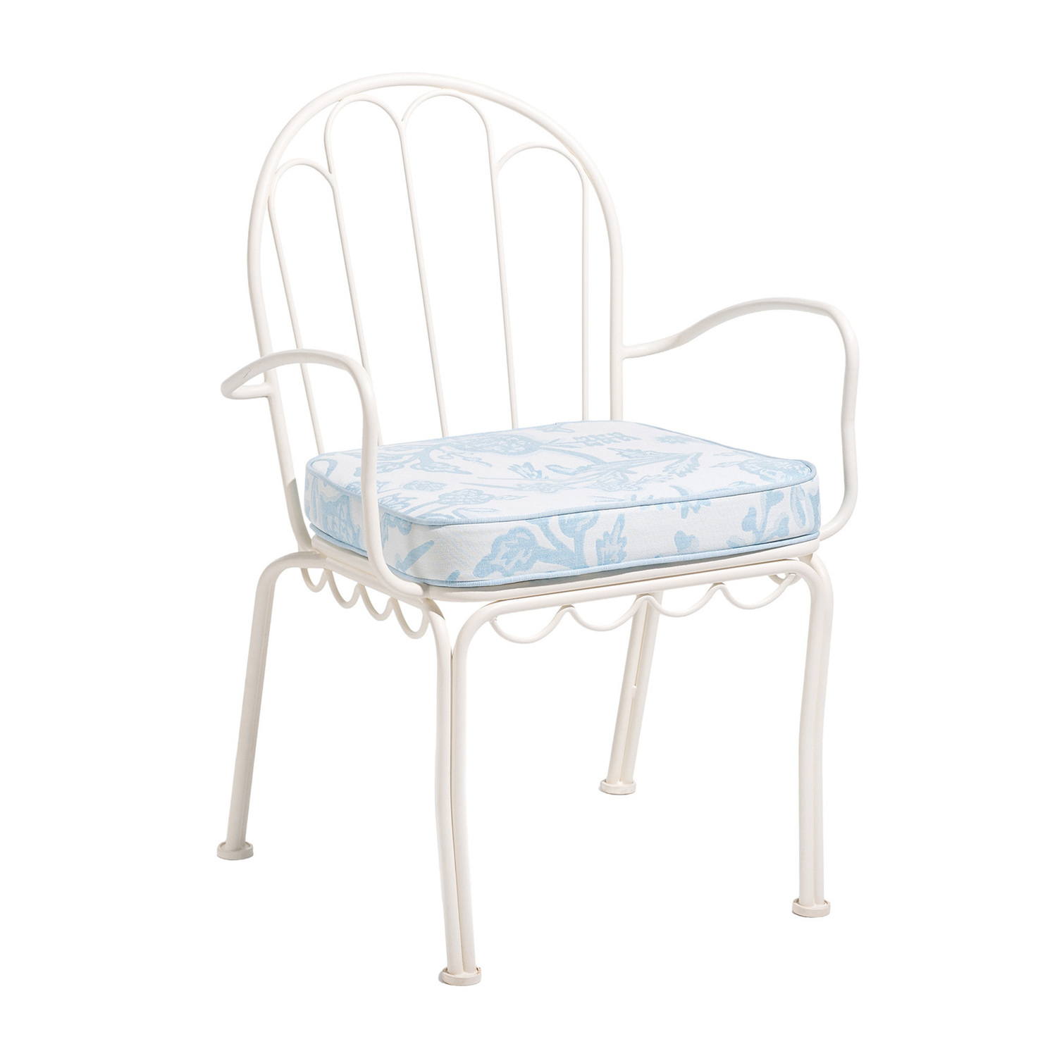 Al Fresco Bay Blue Outdoor Chair Pad