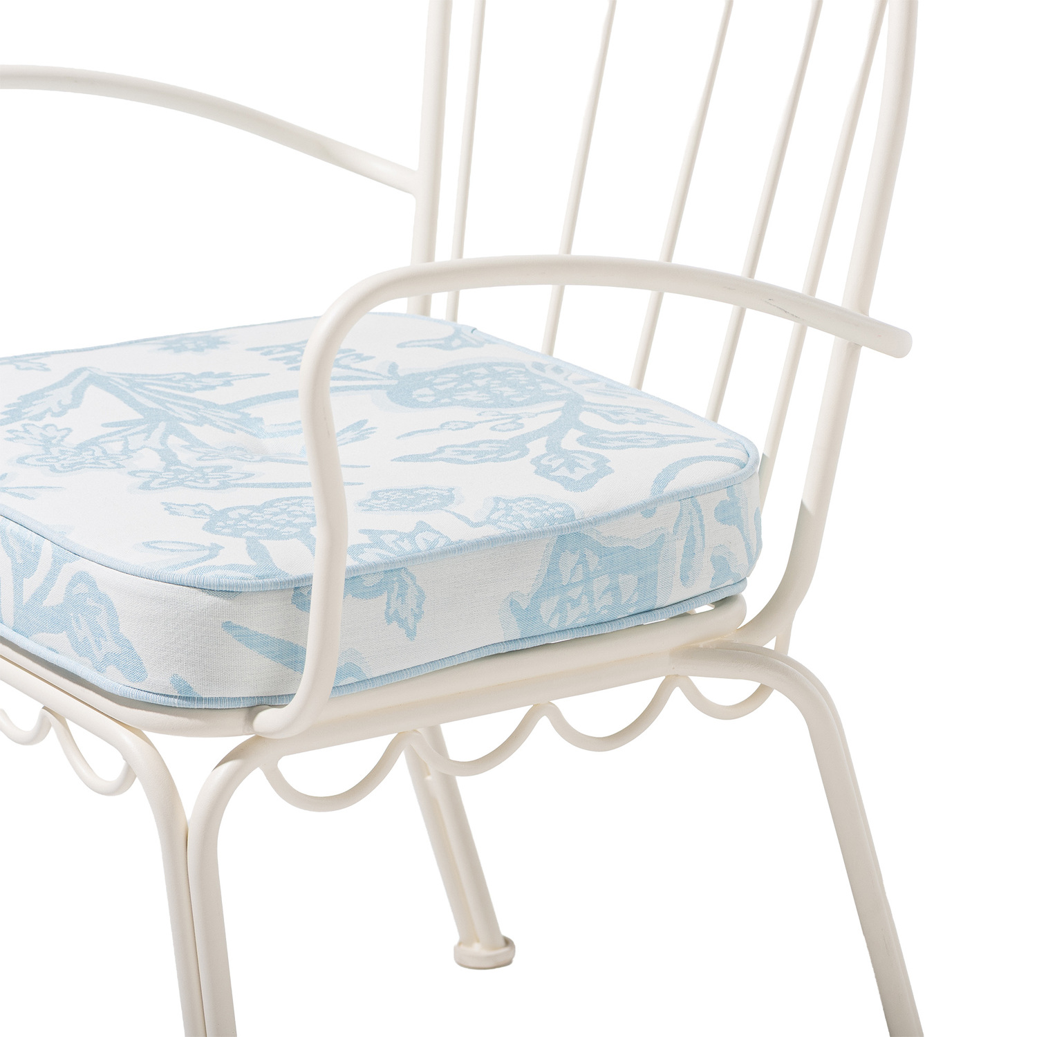 Al Fresco Bay Blue Outdoor Chair Pad