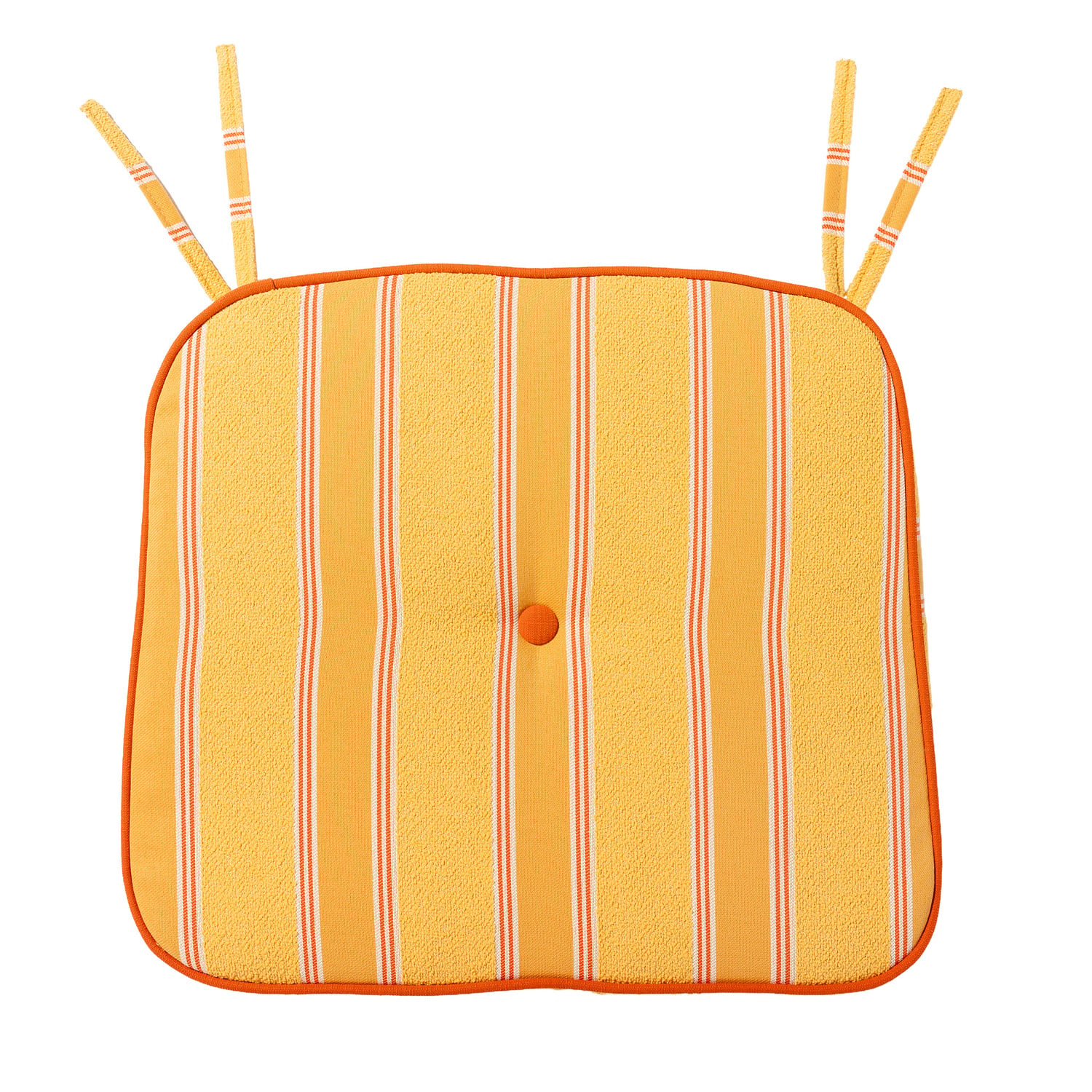 Al Fresco Bistro Papaya Outdoor  Chair Pad