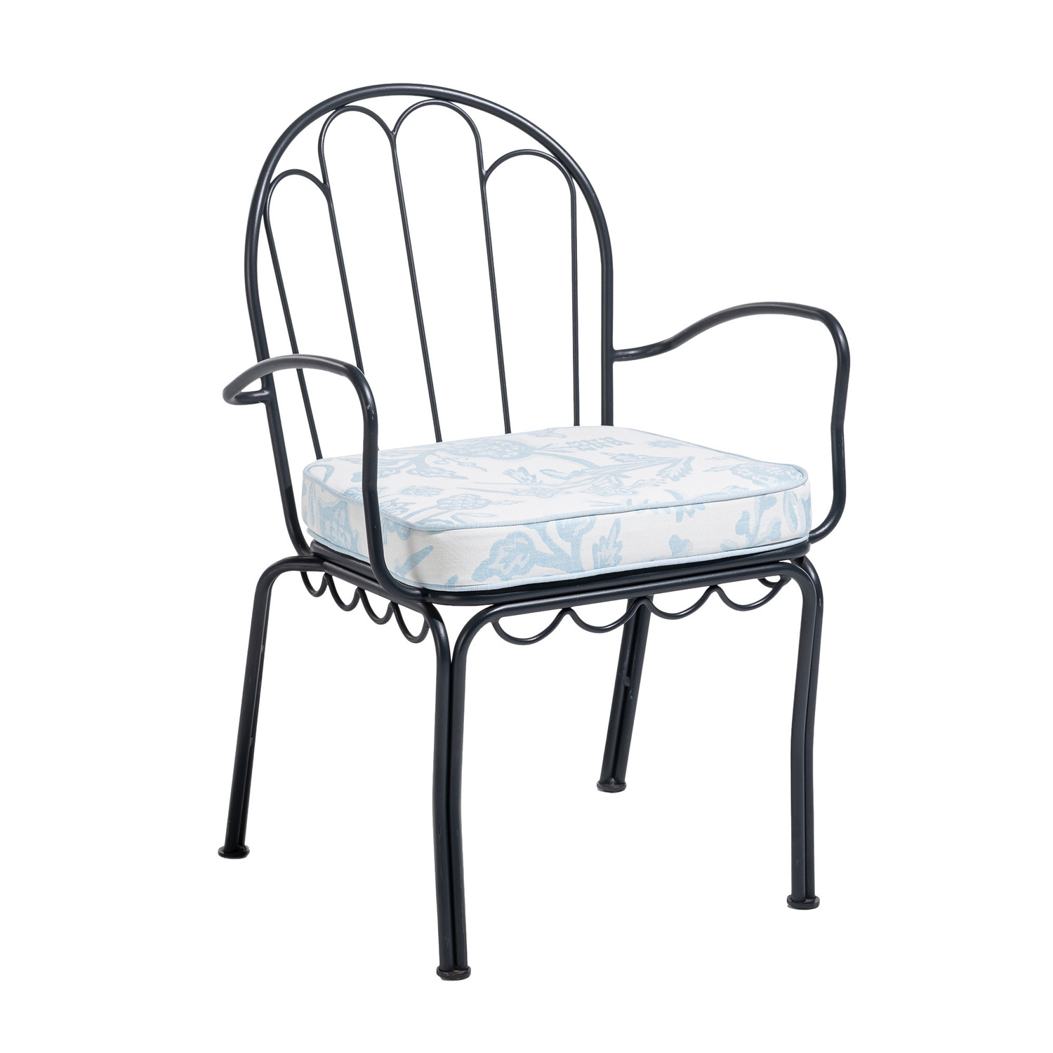 Al Fresco Bay Blue Outdoor Chair Pad