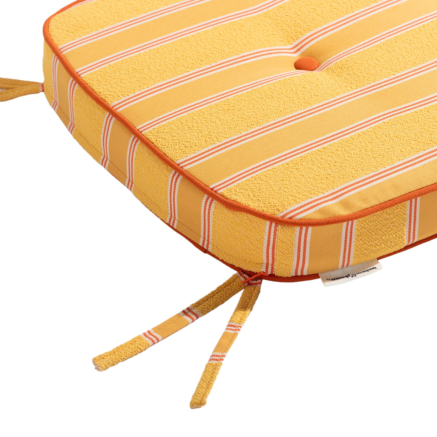 Al Fresco Bistro Papaya Outdoor  Chair Pad