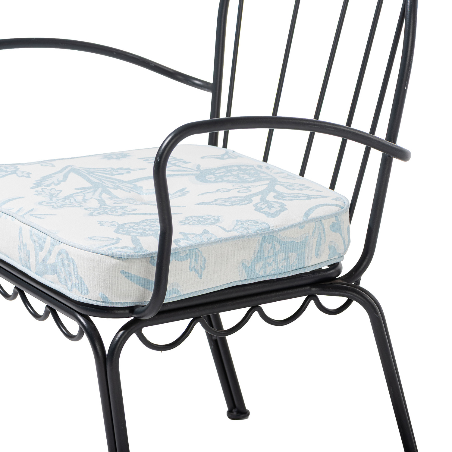 Al Fresco Bay Blue Outdoor Chair Pad