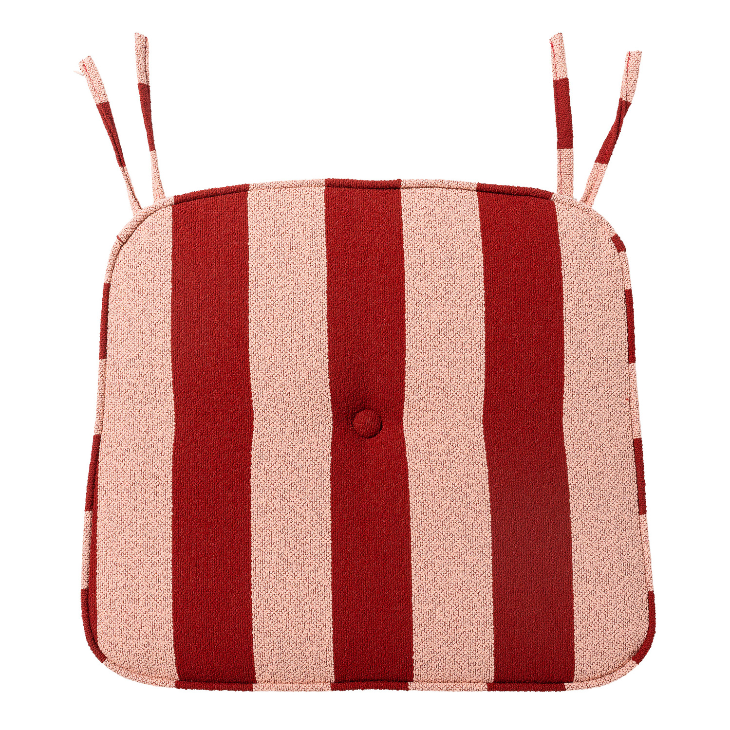 Terry Striped Outdoor Chair Pad