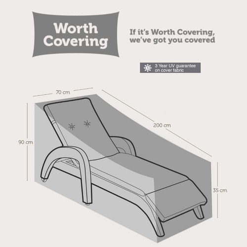 Hecate Outdoor Sun Lounger Cover