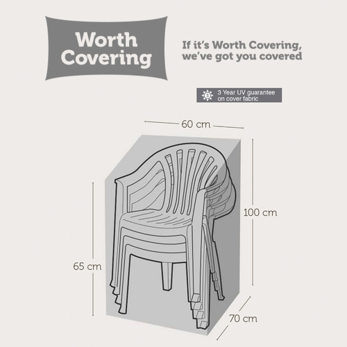 Lovell Outdoor Stacked Chairs Cover